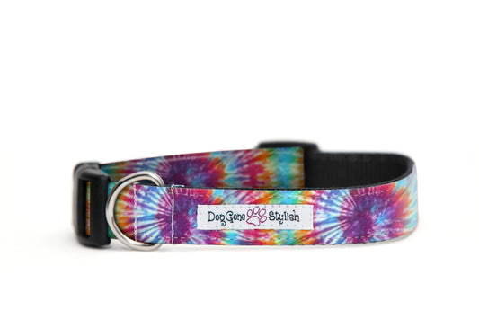 Tie Dye Dog Collar